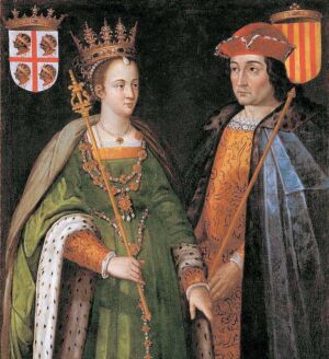 Queen Isabella II of Castile and King Ferdinand I